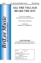 All the Village Hears the Joy Two-Part choral sheet music cover